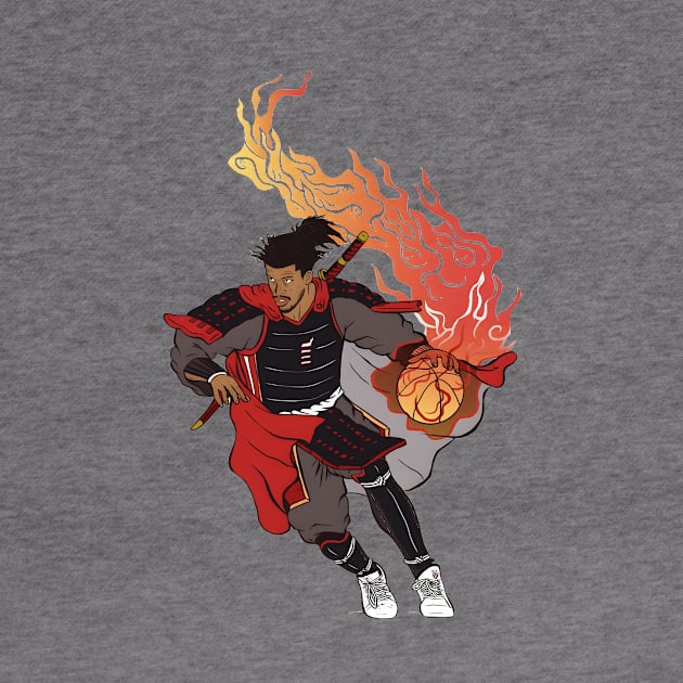 Jimmy Butler Buckets japanese style by Dystopianpalace